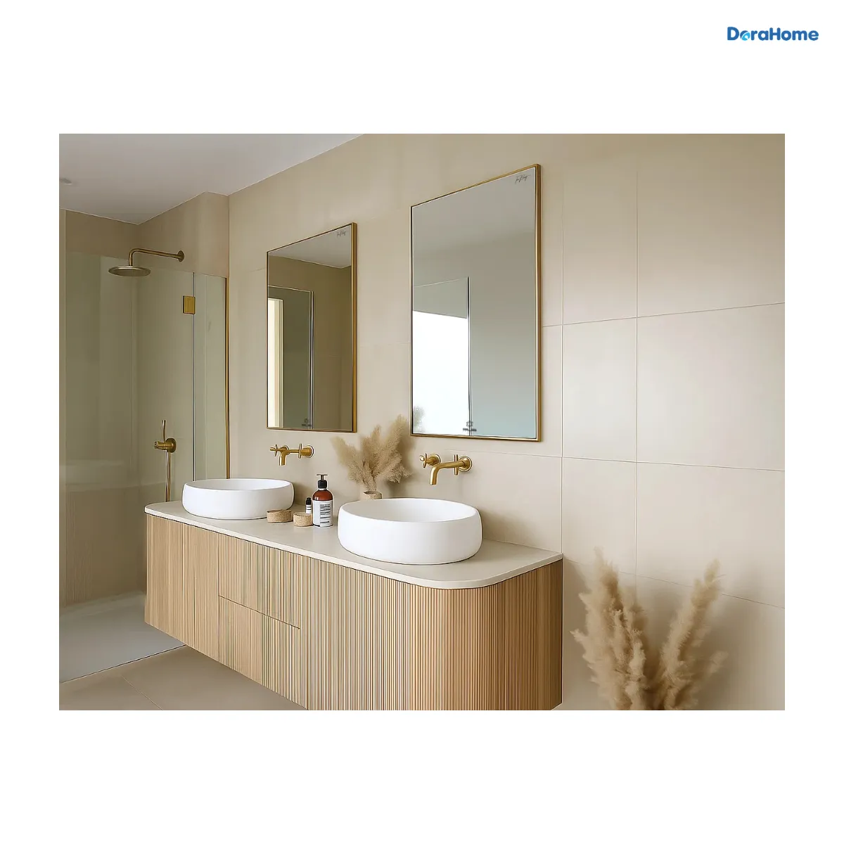 Gương viền nhôm GLS MIRROR True Beauty BF5GR30